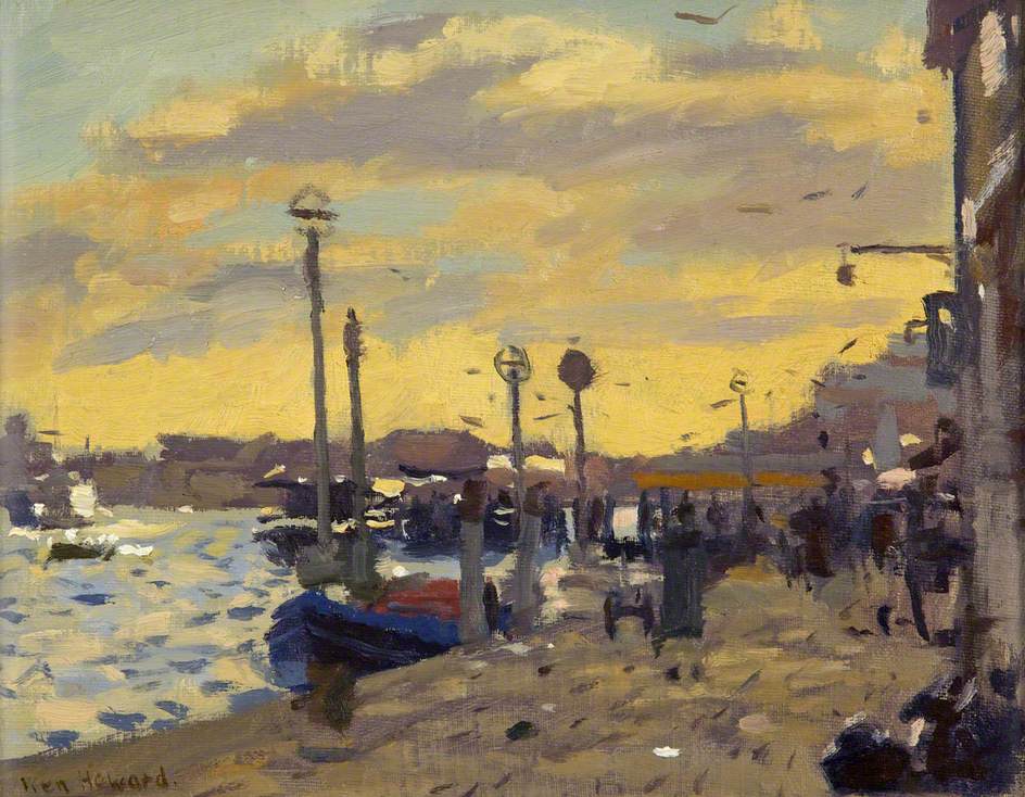 From the collection: Ken Howard RWA – La Giudecca, Winter Morning (1995